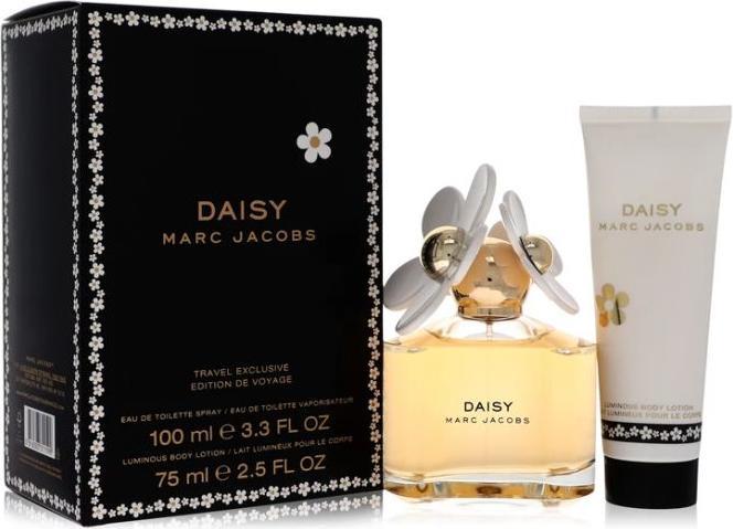 Image du produit Marc Jacobs Daisy by Gift Set -- 3.4 oz Eau de Toilette Vaporisateur + 2.5 oz Lotion pour le Corps (Set parfum)