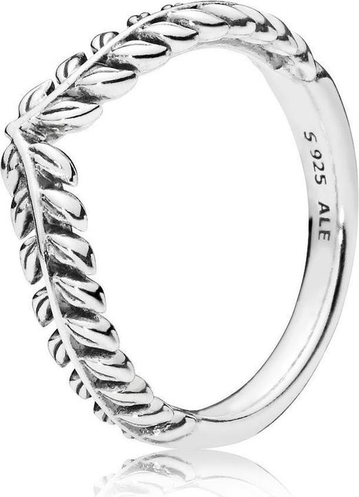 Pandora Seeds Wishbone Silver Ring