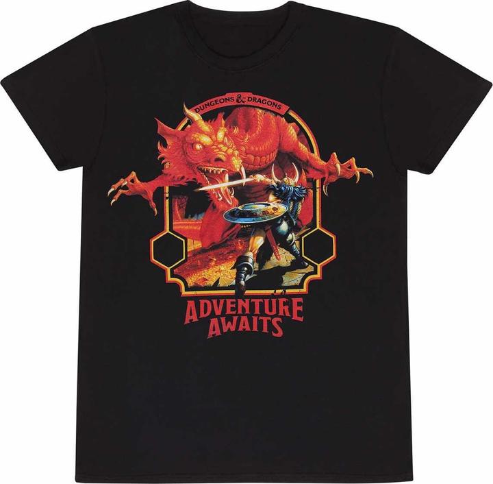 Immagine prodotto Dungeons & Dragons T-shirt Adulti L'avventura ti aspetta (XXL)