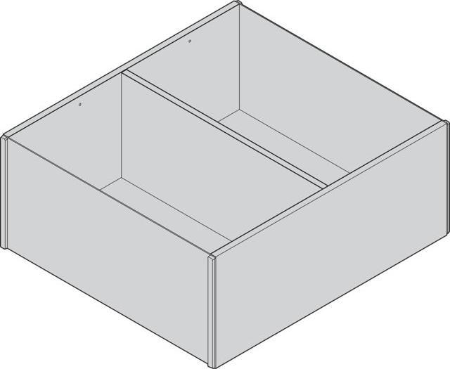 Produktbild Blum Ambia-Line Frontauszugsrahmen Inneneinteilung 271x242x110mm Nebraska Eiche