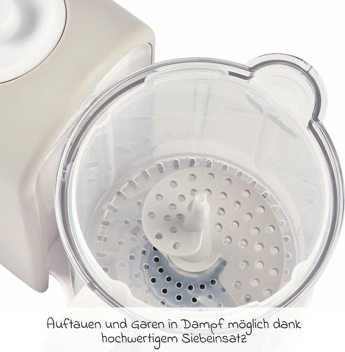 Image du produit Beaba Babycook Express, Préparateur d'aliments pour bébés 4 en 1, cuisson rapide : moins de 15 min, mixage