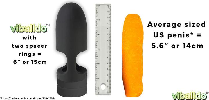 Produktbild Balldo Viballdo Schwarz (4 cm)