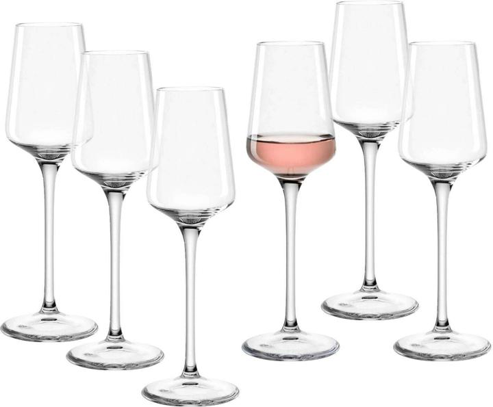 Actual product image Leonardo Trinkglas Puccini 120 ml, 6 Stück, Transparent, Glas (12 cl, 6 Glasses)