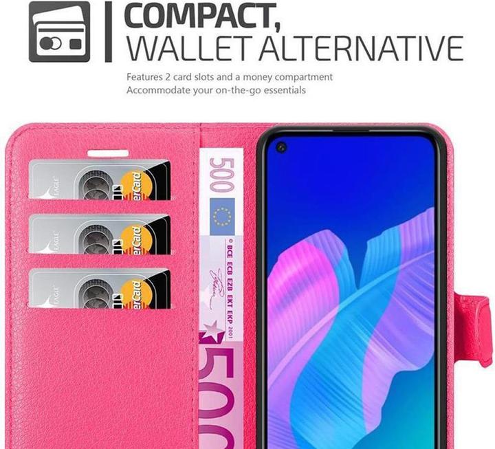 Produktbild Cadorabo Book mit Standfunktion Cover (Huawei P40 Lite E)