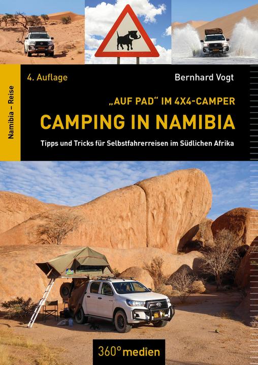 Actual product image Camping in Namibia (German, Bernhard Vogt, 2024)