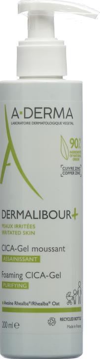 Actual product image A-Derma DERMALIBOUR+ Cleansing Gel (Cleaning cloths, 200 ml)