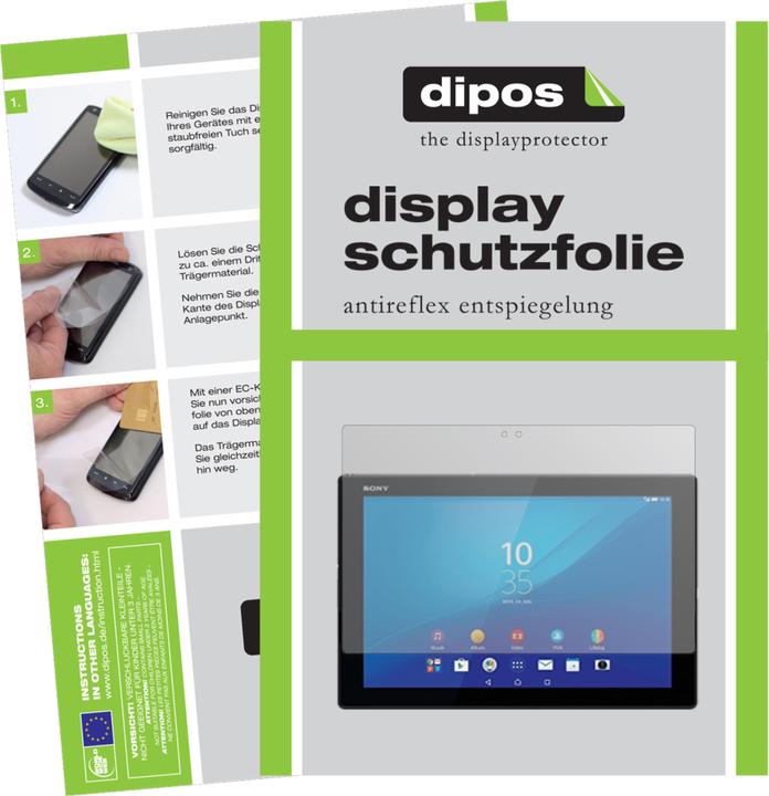Produktbild Dipos Displayschutzfolie Antireflex (2 Stück, Sony Xperia Tablet Z4)