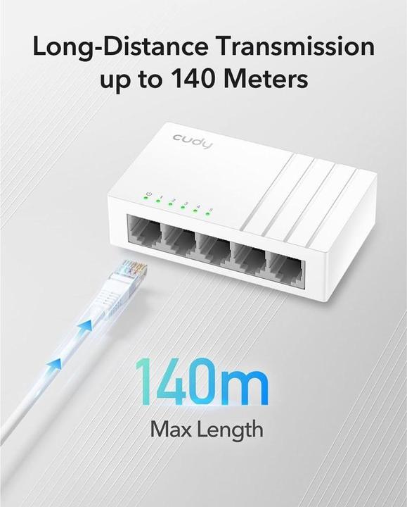 Actual product image Cudy 5P GS105U (5 Ports)
