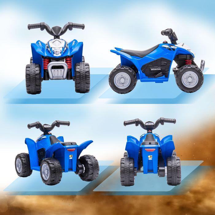 Immagine prodotto Swisshandel24 Elektro-Quad Miniquad Kinder Elektro ATV Kinderquad ab 18 Monaten Schwarz (6 V)