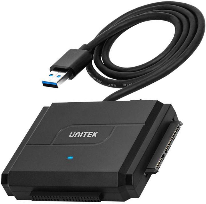 Image du produit Unitek Y-3324 Station d'accueil pour disque de stockage USB 3.2 Gen 1 (3.1 Gen 1) Type-A (2.5", 3.5")