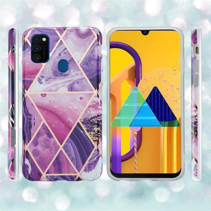 Image du produit Cadorabo Couverture IMD TPU Marbre coloré (Huawei P20 Lite)
