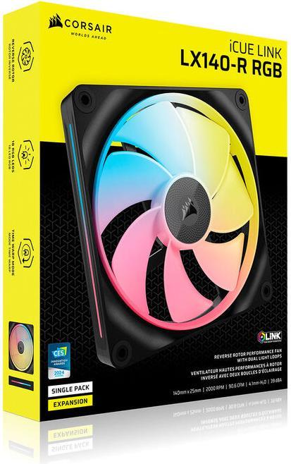 Produktbild Corsair iCUE LINK LX140-R RGB (140 mm, 1 x)