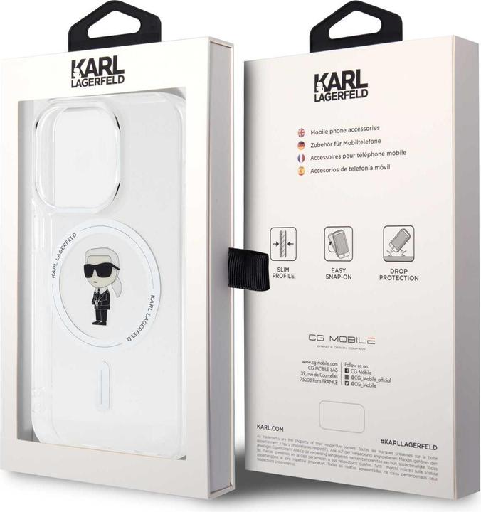 Actual product image Karl Lagerfeld Hard Case (Apple iPhone 15 Pro)