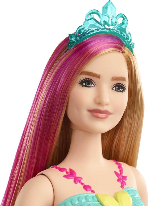 Actual product image Barbie Dreamtopia princess with colored hair