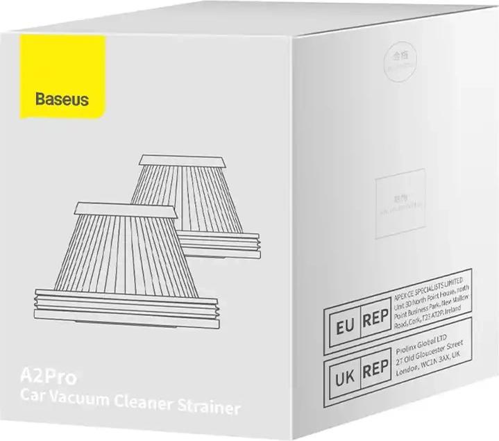 Image du produit Baseus A2Pro Car vacuum Cleaner filters 2 PCS (Black)