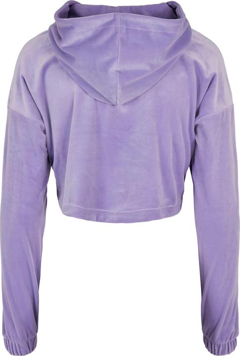Image du produit Urban Classics Sweat à capuche croisé en velours pour femmes (4XL)