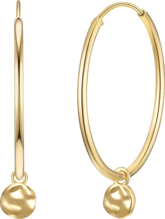 Glanzstücke München Damen Kreis Sterling Silber gelbgold - 31528 (Sterling Silber)