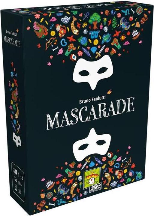 Image du produit Repos Production RPOD0030 - Mascarade - Jeu de cartes, pour 4-12 joueurs, à partir de 10 ans (édition DE) (Allemand)