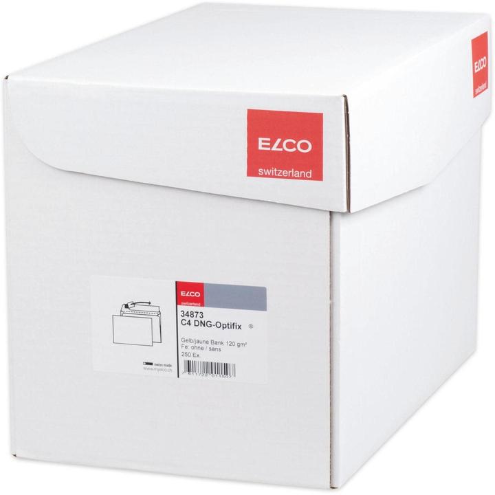 Actual product image Elco Envelopes Office Yellow Bank in office bulk pack (C4, 250 x)