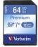 Produktbild Verbatim SDXC Card Class 10 Premium (64 GB, SDXC, U1, UHS-I)