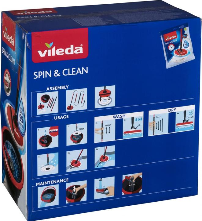 Produktbild Vileda Spin & Clean (1 Stk.)