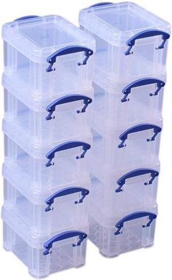Immagine prodotto Really Useful Box Scatole di plastica (6,5 x 9 x 5,5 cm, 0.14 l)