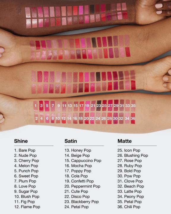 Immagine prodotto Clinique Rossetto Longwear Pop Shine Nude Pop (Pop nudo)