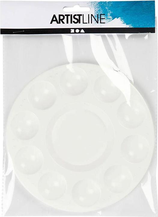 Immagine prodotto Creativ Company Tavolozza dei colori bianca, 17 cm