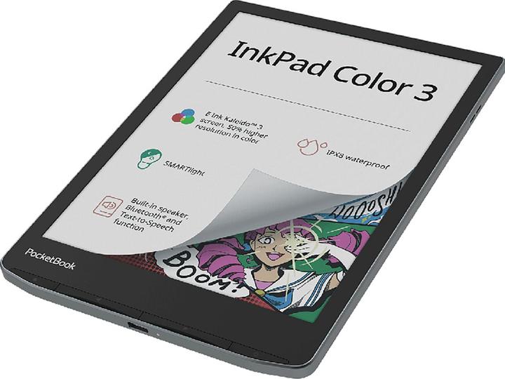 Image du produit PocketBook InkPad Color 3 (7.80", 32 Go, Mer déchaînée)