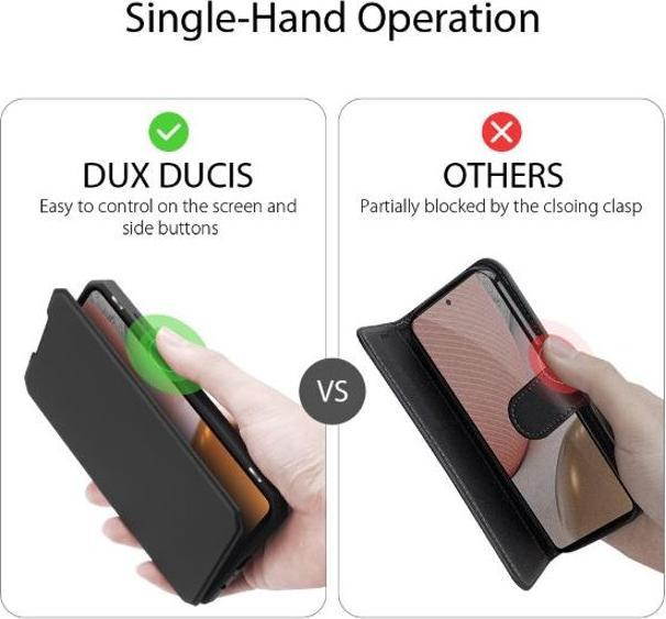 Actual product image Dux Ducis Skin X Series Bookcover (Samsung Galaxy A72 5G)