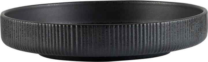 Image du produit Schönwald Playground Nara Assiette creuse bord haut relief noir D24cm (1 x, 24 cm)