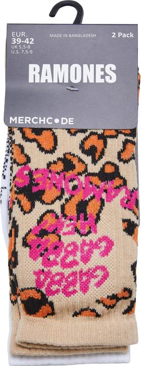 Image du produit Merchcode Chaussettes Ramones Leo 2-Pack - 19833 (lot de 2, 39 - 42)