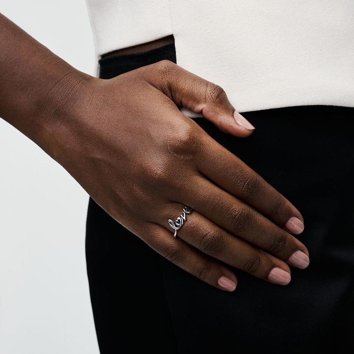 Immagine prodotto Pandora Anello d'amore scritto a mano (52, 925 Argento)