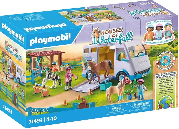 Playmobil Mobile Reitschule (71493, Playmobil Horses of Waterfall)