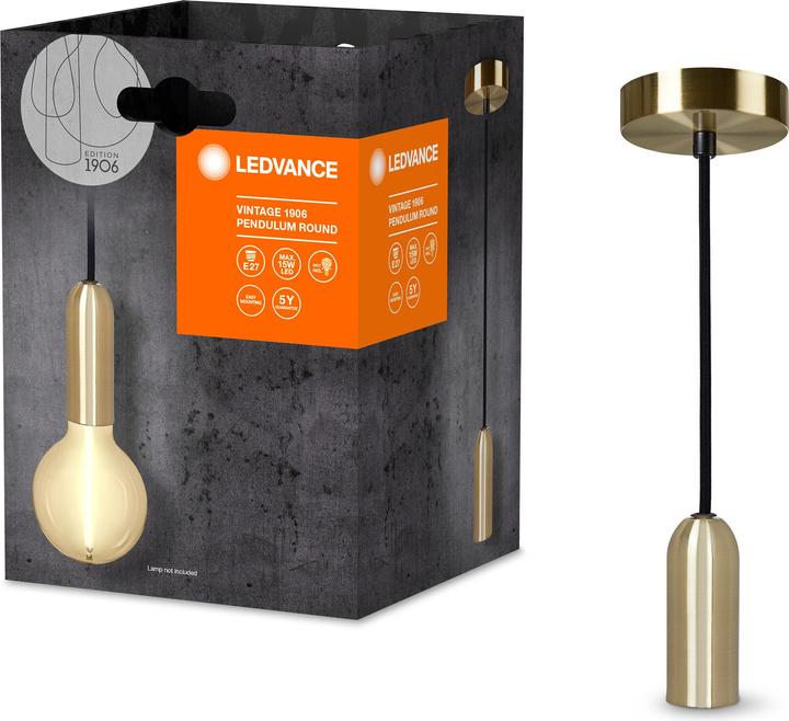 Actual product image Ledvance Vintage 1906 PenduLum Round (E27)