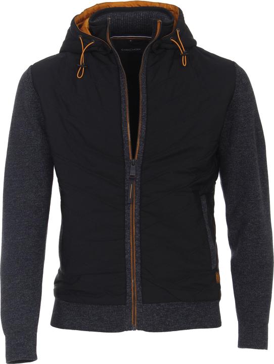 Produktbild Casa Moda Cardigan Strickjacke mit Reissverschluss und abnehmbarer Kapuze (M)