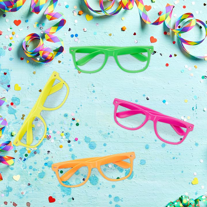 Immagine prodotto Relaxdays Occhiali da Festa, Set 4 pz.
