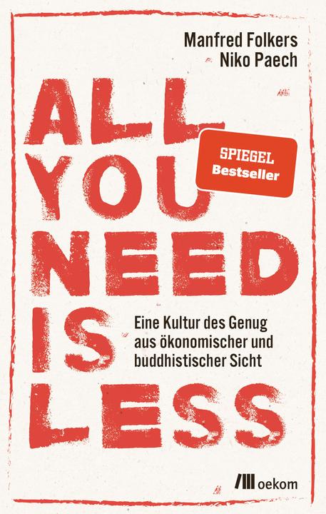 Produktbild All you need is less (Deutsch, Niko Paech, 2020)