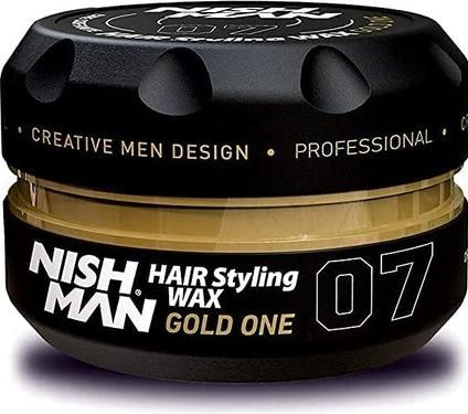Immagine prodotto Nishman Nish Man Hair Styling Gel Wax Gold 150ml (Gel per capelli, 150 ml)