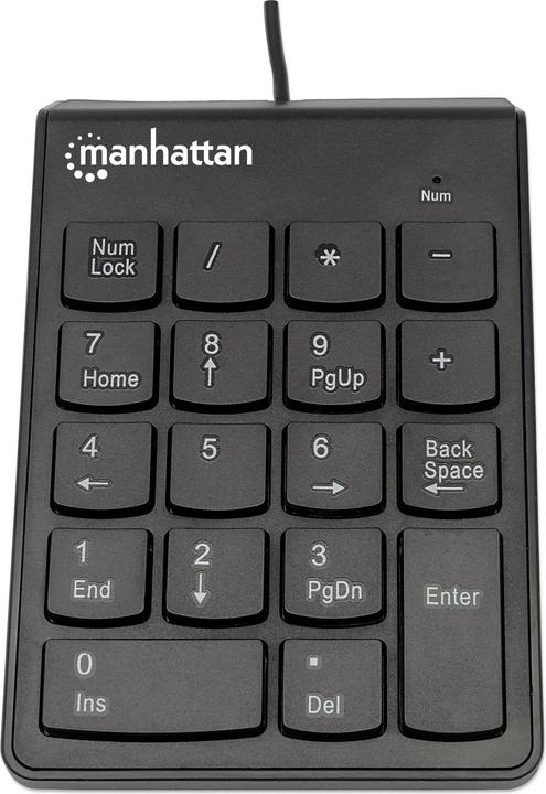 Actual product image Manhattan 176354 (Numeric keypad, Cable)