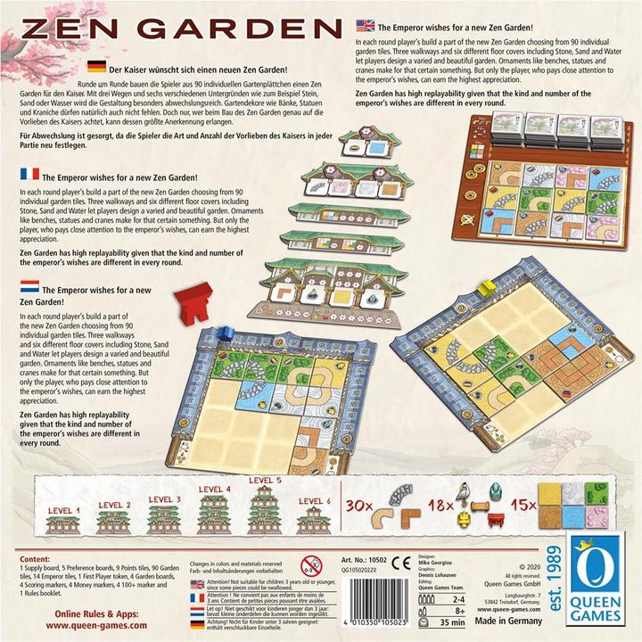 Produktbild Zen Garden (Deutsch, Französisch)