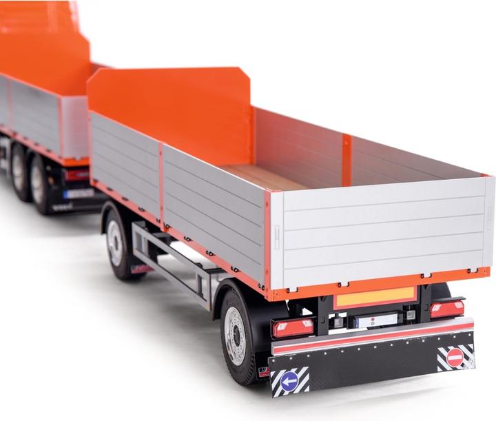 Image du produit Carson Modellsport 907624 Pièce de tuning remorque 2 essieux pour matériaux de construction
