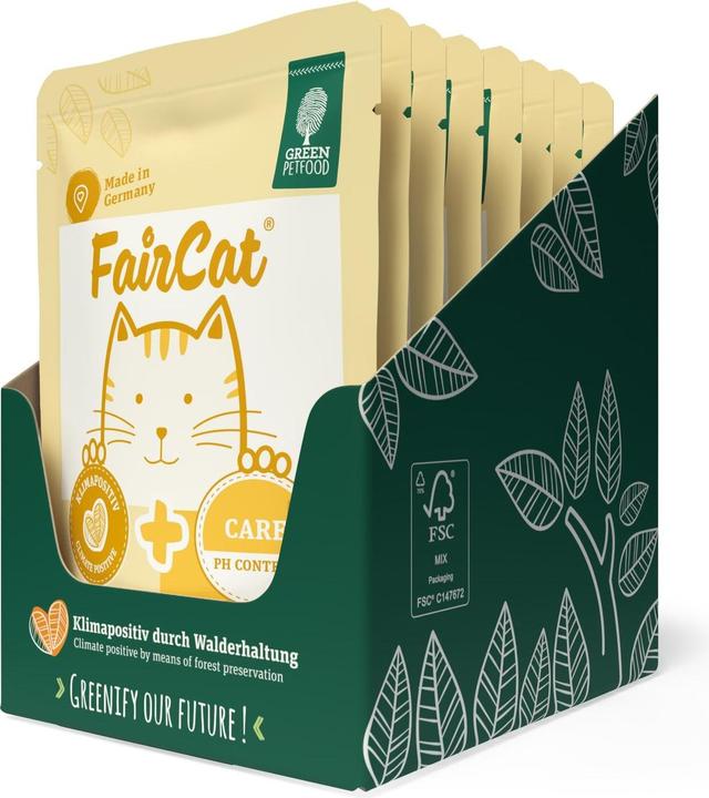 Actual product image Green Petfood Wet food FairCat (Adult, 8 pcs., 784 g)