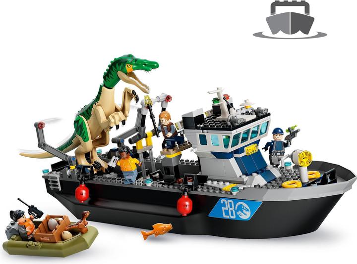 Produktbild LEGO Flucht des Baryonyx (76942, LEGO Jurassic World)