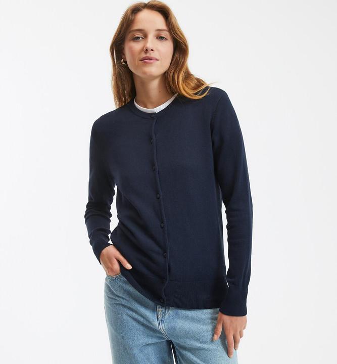 Produktbild La Redoute Collections Cardigan mit rundem Ausschnitt (38)