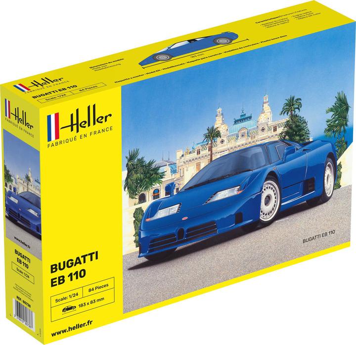 Actual product image Heller BUGATTI EB 110
