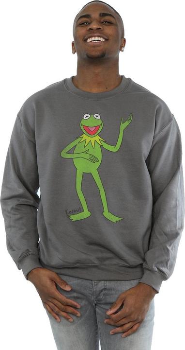Actual product image Gildan Mens Classic Kermit Heather Sweatshirt (S)