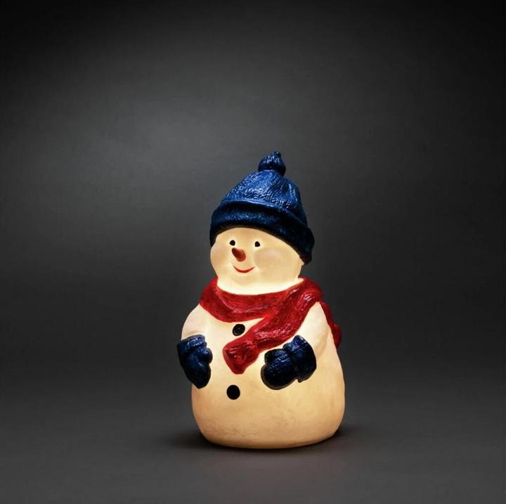 Produktbild Konstsmide LED-Schneemann LED Kunststoffschneemann, 38 cm