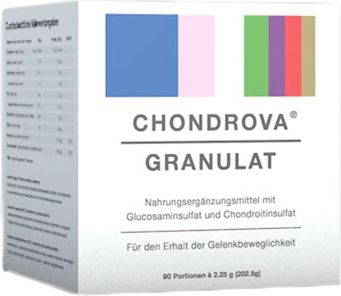 Nährwerte und Zutaten Chondrova Glucosamin Chondroitin Granulat (1 Stück, Granulat, 328 g)
