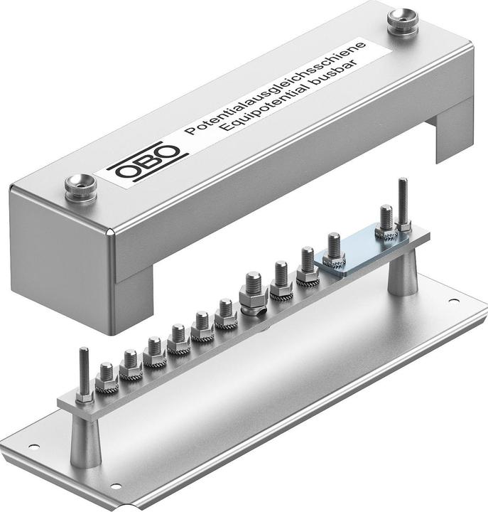 Actual product image OBO Bettermann OBO 1810 Equipotential bonding rail (1 x)